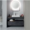 Bathroom composition with drawers cabinet and mirror - Cento 3