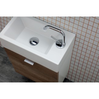 Composition Mini Washbasin Bathroom with Suspended Furniture - Mini 3 | Colavene