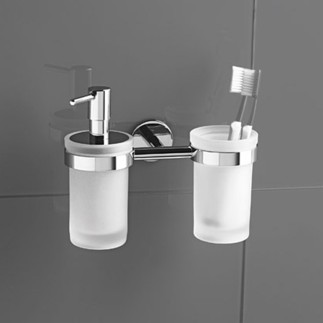 Soap Dispenser and Toothbrush Holder - Pratica | Capannoli