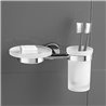 Soap Dish with Toothbrush Holder - Pratica