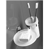 Soap Dish with Toothbrush Holder - Pratica