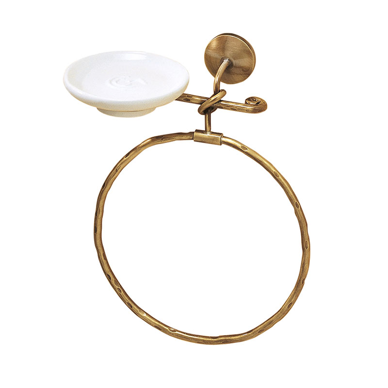 Ring Towel and Soap Holder - Retro | Capannoli