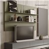 Wall with Double Bed Retractable - Amalfi