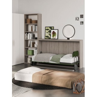 Modular Wall with Two Foldaway Beds - Capri | IsaProject