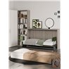 Modular Wall with Two Foldaway Beds - Capri