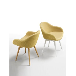 Upholstered Chair with Armrests - Sonny | Online Design | ISA Project