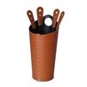 Fireplace tools in leather - Nilar Fireplace Accessories