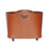 Firewood holder in leather - Volta Fireplace Accessories