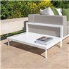 Outdoor Coffee Table in aluminium - Cleo