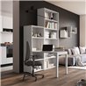 Scrivania home office con libreria - Luca