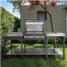 Outdoor kitchen with BBQ and hob - Yellowstone 2