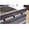 Barbecue a Gas con carrello - King