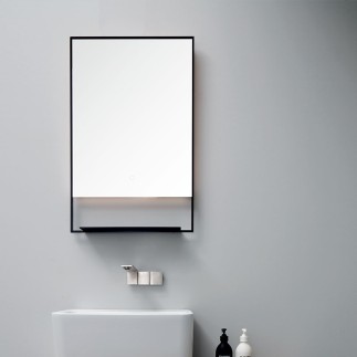 Backlit mirror with shelf - Vip | ISA Project