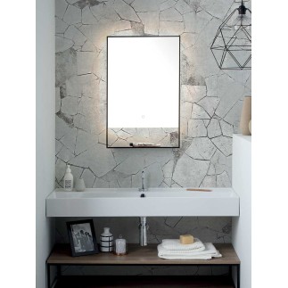 Backlit mirror with shelf - Vip | ISA Project