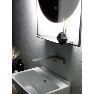 Round Backlit mirror with shelf - Cool | ISA Project