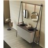 Bathroom cabinet with double sink - Altalena