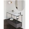 Composizione Bagno con lavabo in ceramica - Pilotì