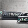 Sofa with Storage Peninsula and LED Light  - Zippy