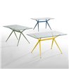 Table with glass top - Brioso