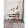 Table / Desk with wooden top - Brioso