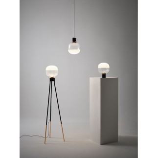 Floor lamp in glass - Ghost | ISA Project