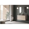 Bathroom cabinet with double sink - Regolo