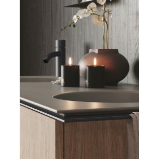 Mobile Bagno Sospeso con lavabo Doppio - Regolo 11 | Colavene