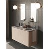 Bathroom cabinet with double sink - Regolo