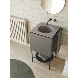 Mobile Bagno con Struttura a Terra - Cubo 07 | Colavene