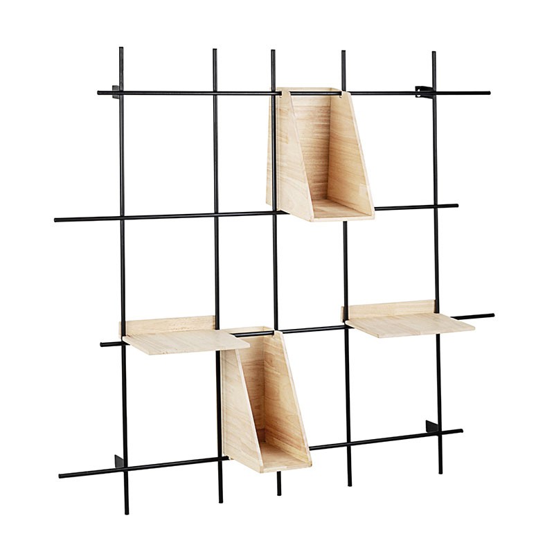 Panel shelf with grid for desk - Job | ISA Project