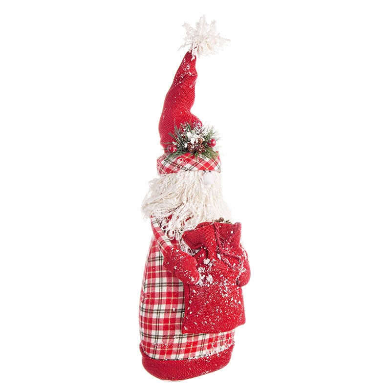 Babbo Natale in Tessuto - Alfred | Decorazione Natale | ISA Project