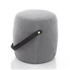 Pouf in fabric with handle - Liam