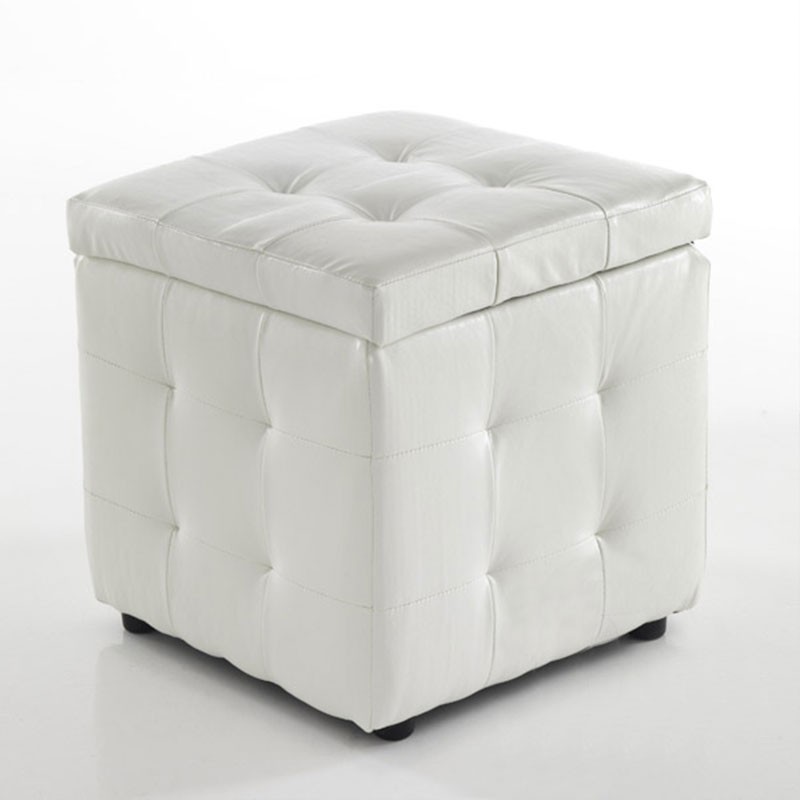 Container Pouf in Similar-leather - Serge | IsArreda