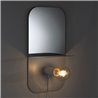 Mirror / Shelf with movable lamp - Alma