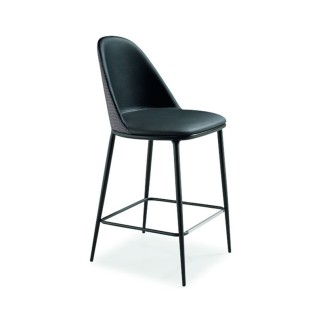Sgabello da cucina rivestito - Lea | Midj