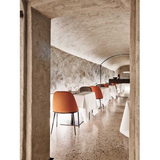 Colourful upholstered chair - Lea | Midj