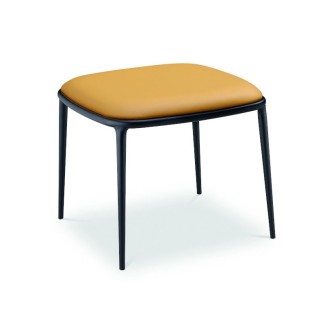 Bench covered in fabric or leather - Lea | Midj