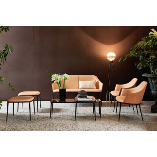 Tavolino da Caffè con Piano in Ceramica - Lea | Midj
