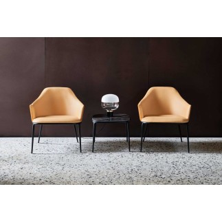 Tavolino da Caffè con Piano in Ceramica - Lea | Midj