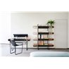 Bookcase with wooden shelves - Apelle