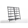 copy of Modular bookcase with glass shelves - Siena