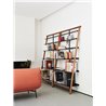 copy of Modular bookcase with glass shelves - Siena