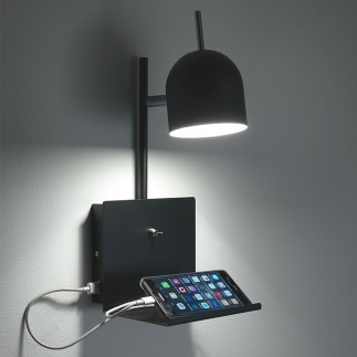 Abat Jour Lampshade with USB Dam - Perry | Tomasucci