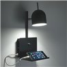 Abat Jour Lamp with usb socket for smartphone - Perry