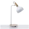 Table Lamp with usb socket and charger wireless - Berry