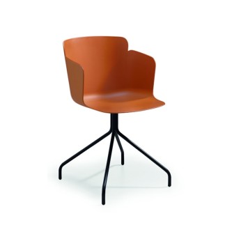 Chair with armrests on perch - Calla | Midj