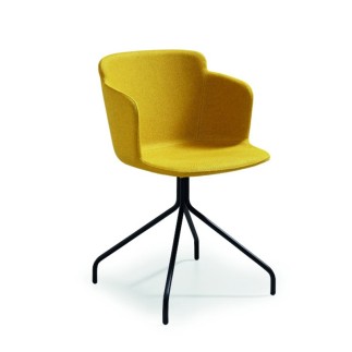 Sedia con braccioli su trespolo - Calla | Midj