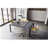 copy of Rectangular table with glass/ceramic top - Gran Sasso