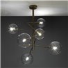 Suspended Lamp with glass balls - Celine