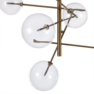 Suspended Lamp with Glass Balls - Celine | Tomasucci